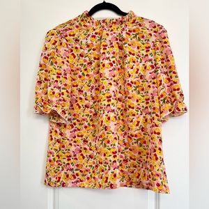 Women’s Large | Floral print blouse